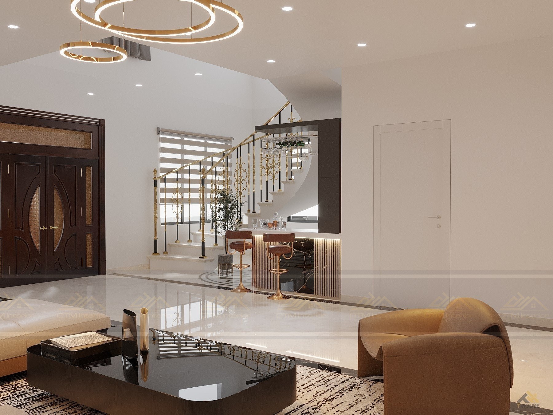 Nhà Ở Viêng Chăn Biệt Thự 2 tầng